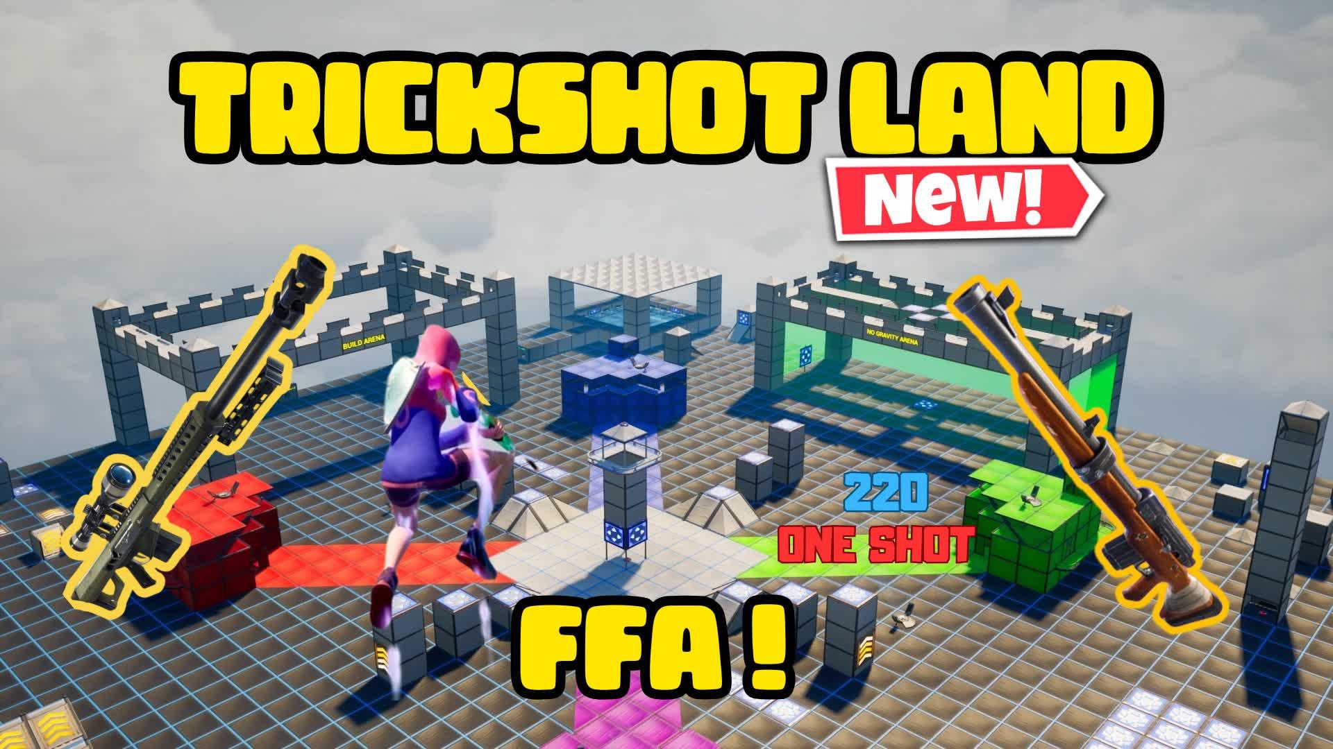 TRICKSHOT MAP 🎯 - FFA (only snip)