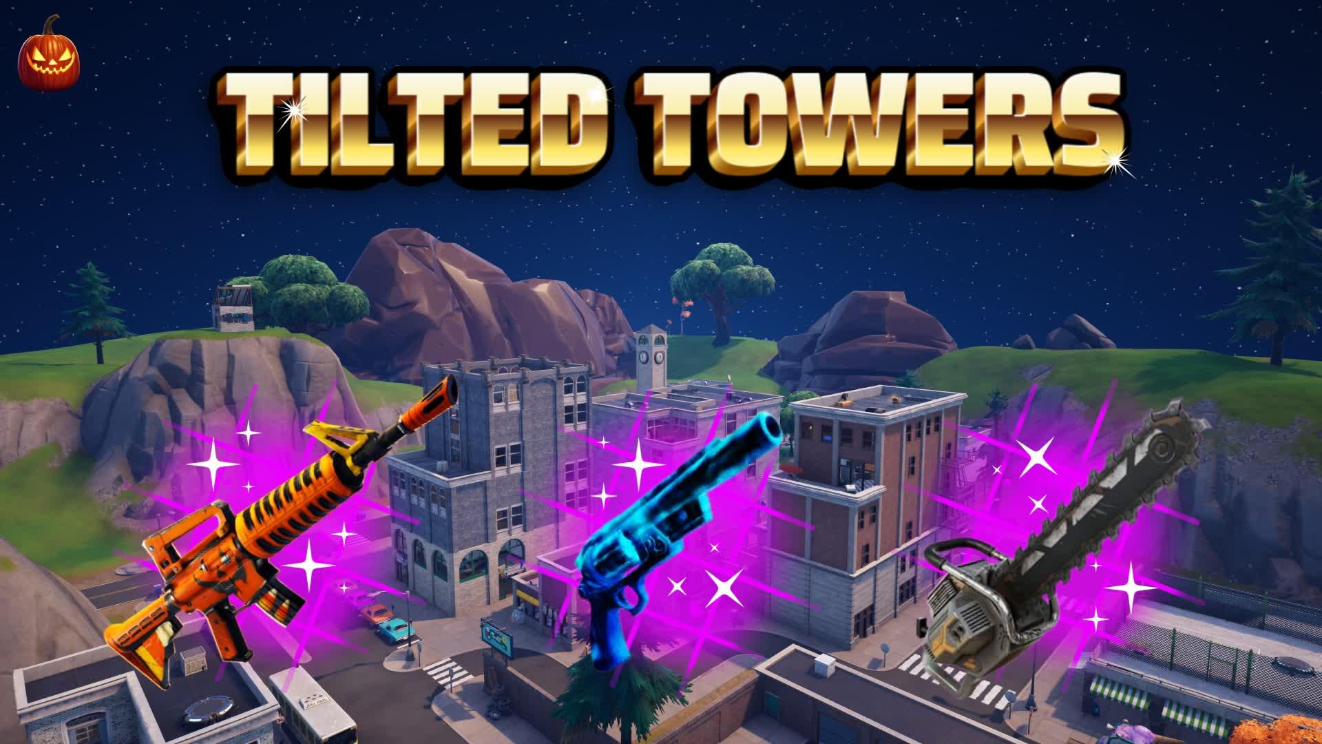 Real Tilted Towers