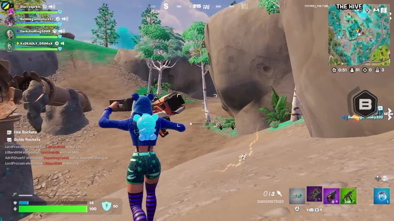 That aim though