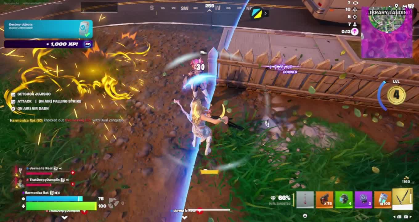 demon mic clutch moments before dramatic failuyre