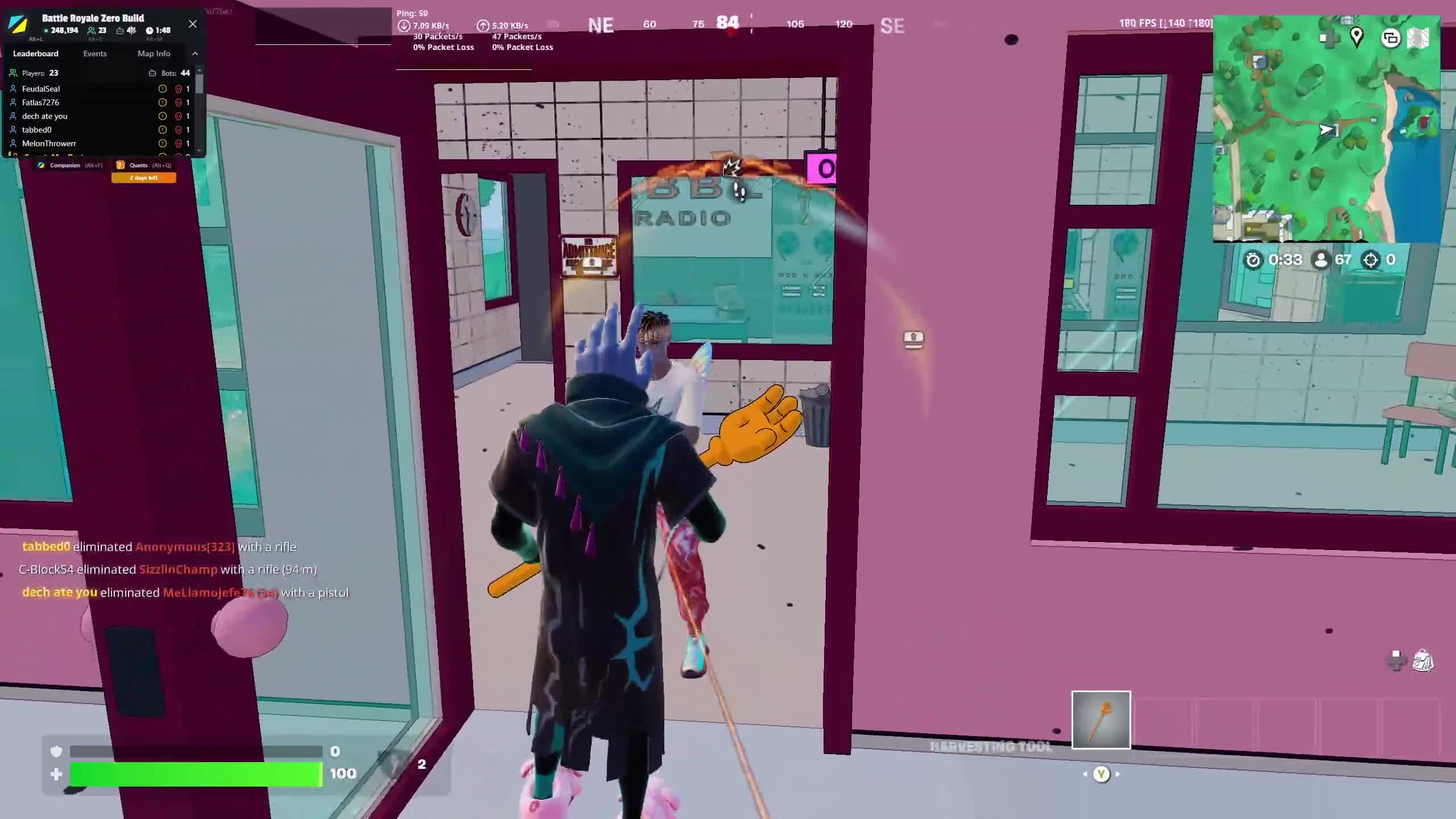 Bot Emotes on me