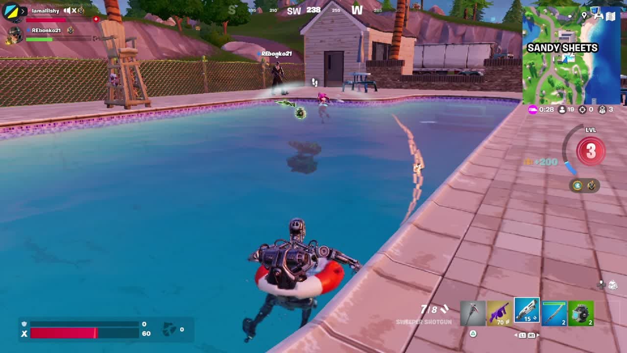 Getting kill by the luckiest bot