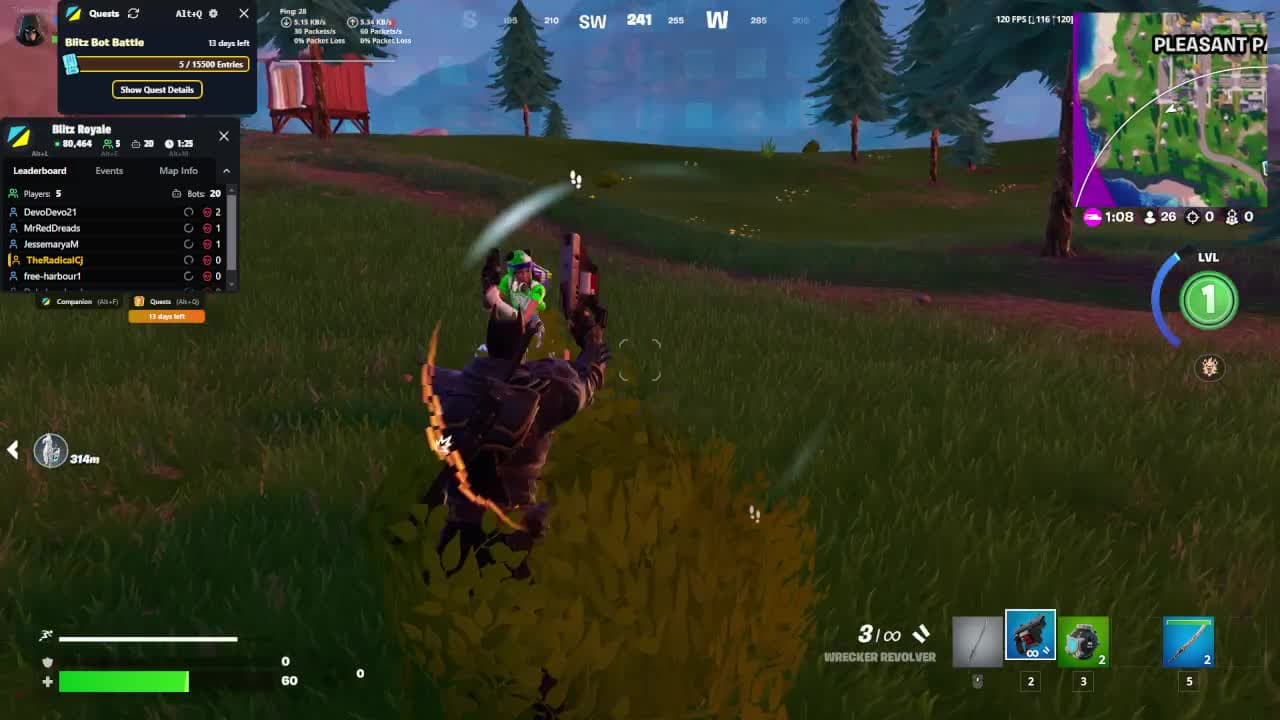 longest bot kill ever