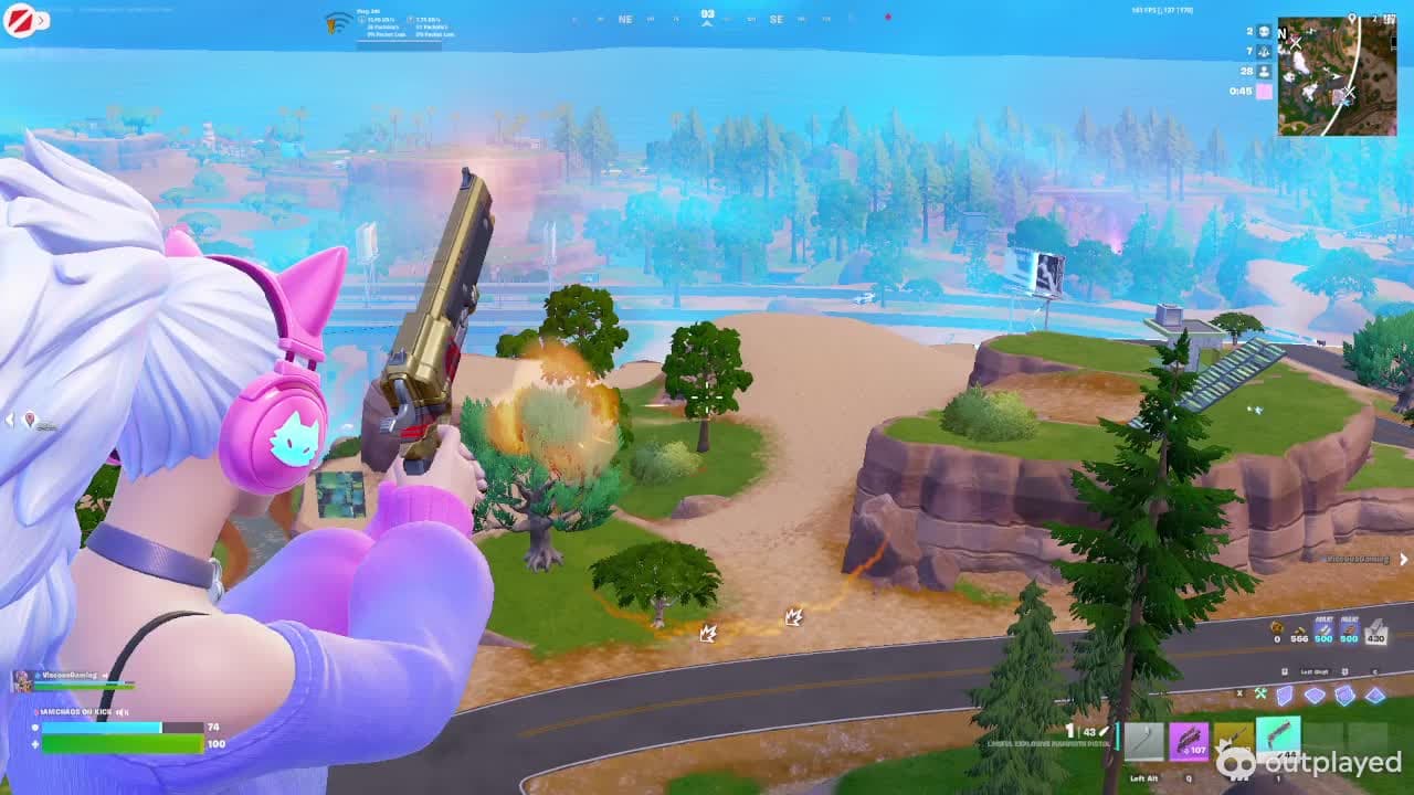 i shouldn't have been able to hit these shots 