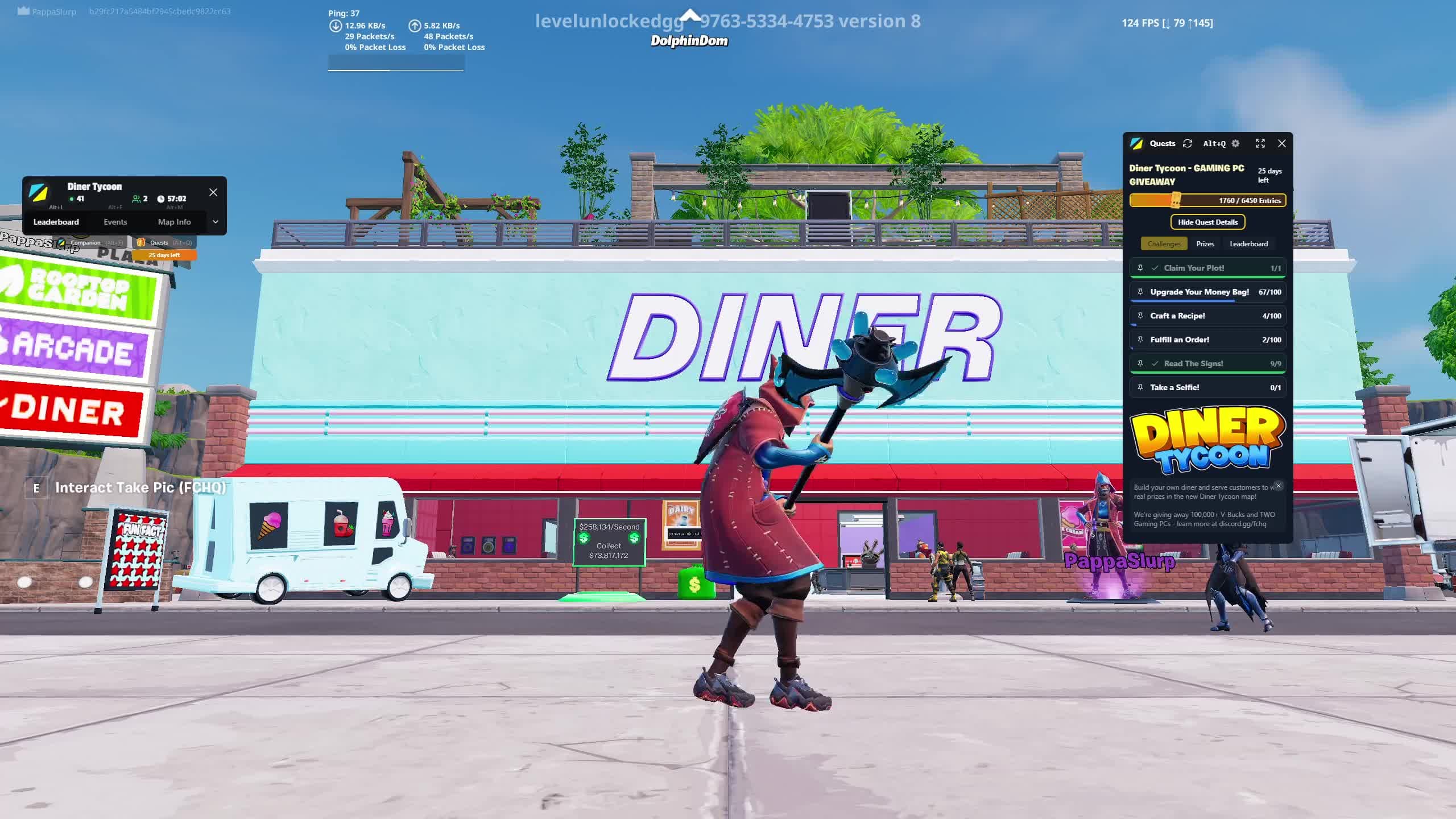 GG I completed the diner
