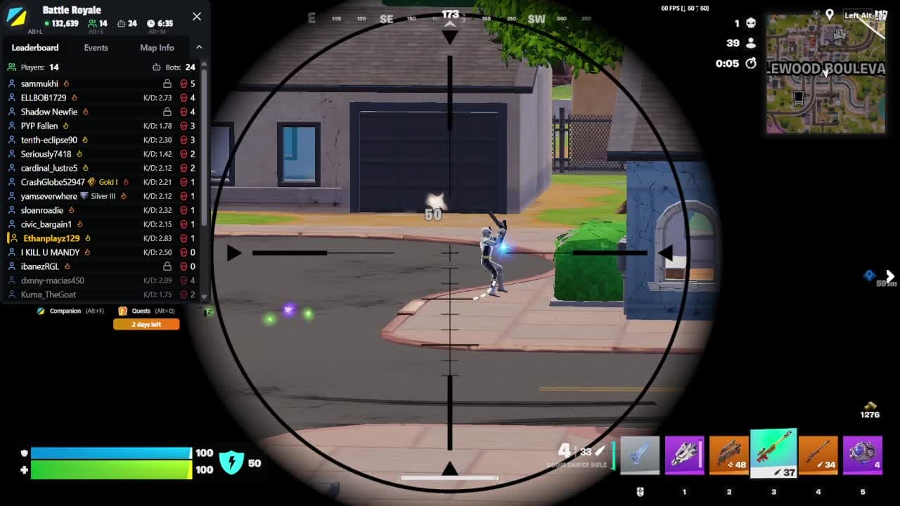 Crazy shot