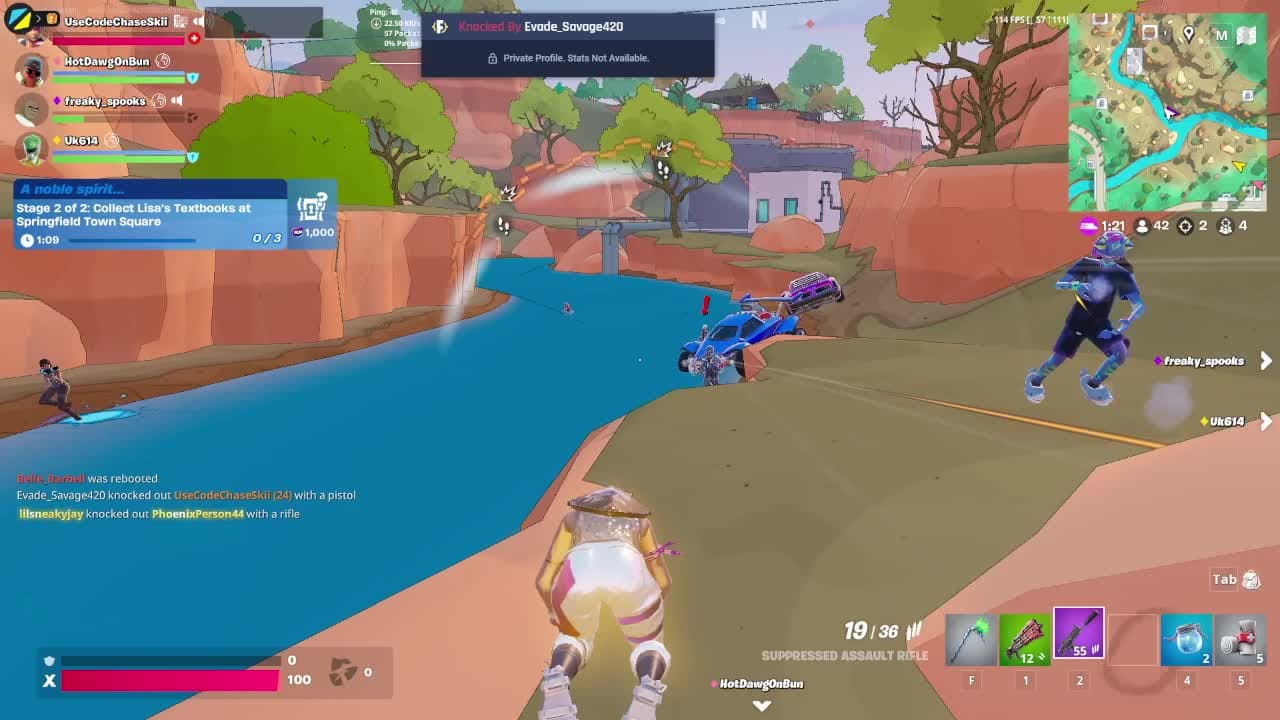 fortnites so fun! yeah... funny joke