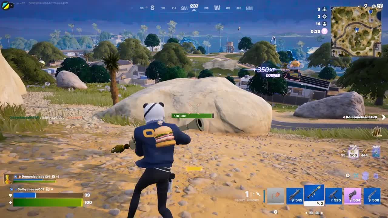 rocket shot