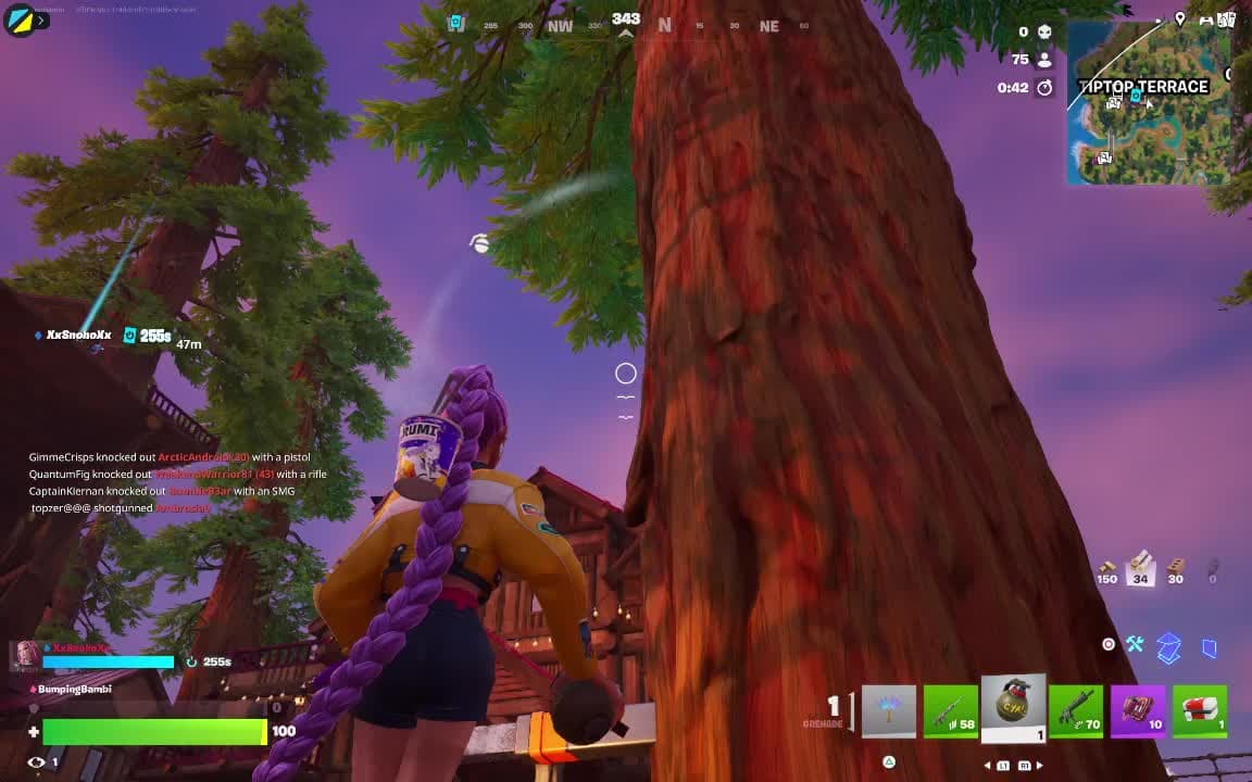 Talk about a lucky shot