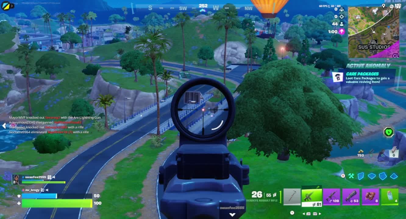 my aim is crazy