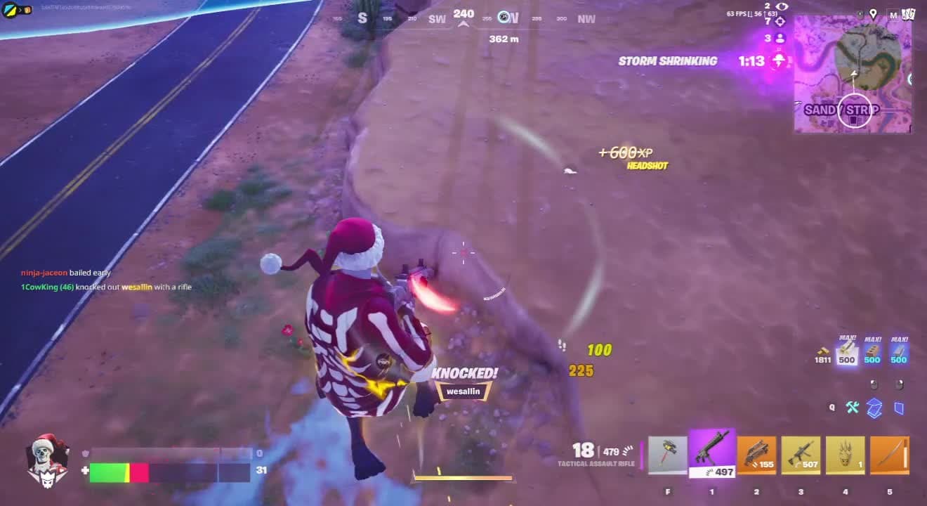 Close call