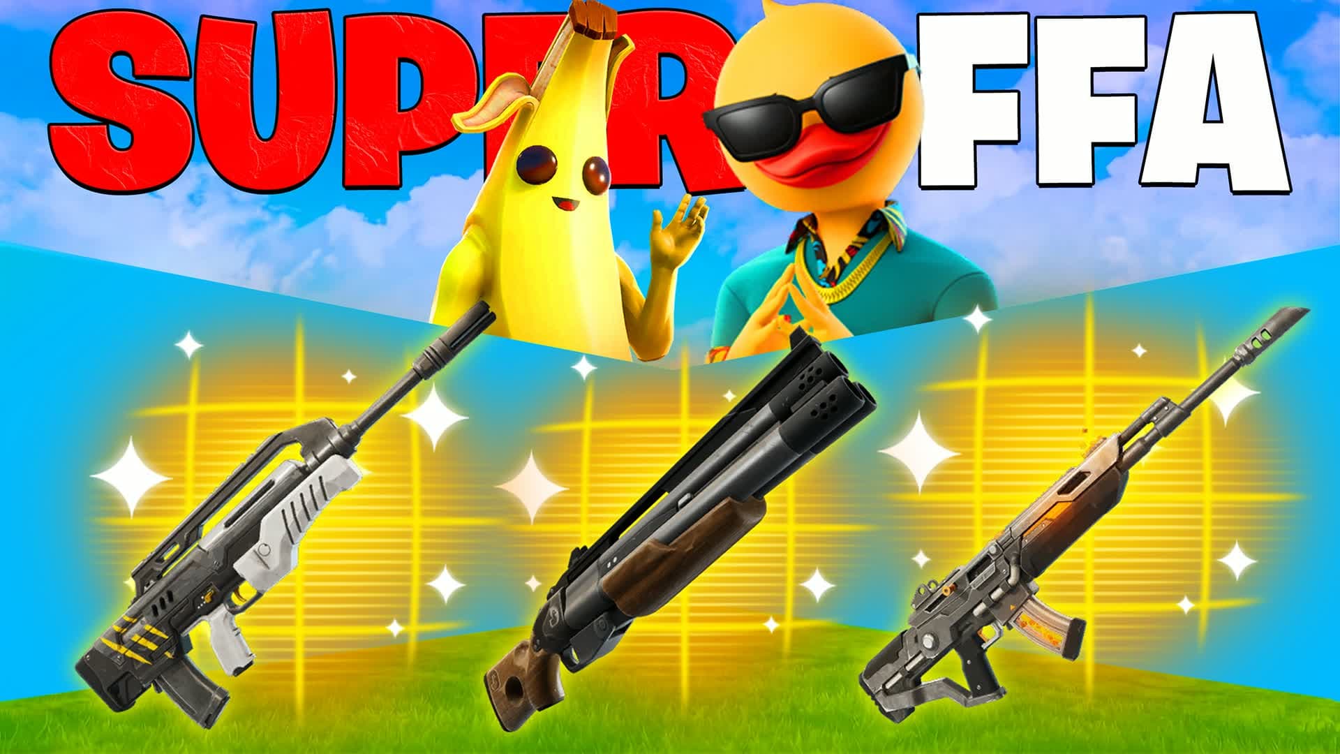 CRAZY FFA ALL WEAPONS⭐
