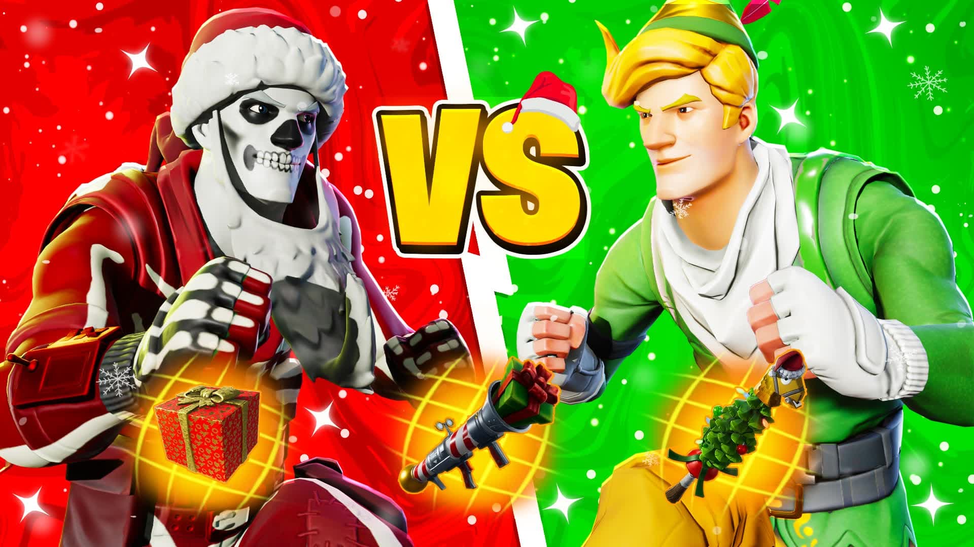 🎅CHRISTMAS RED VS GREEN🔴🟢