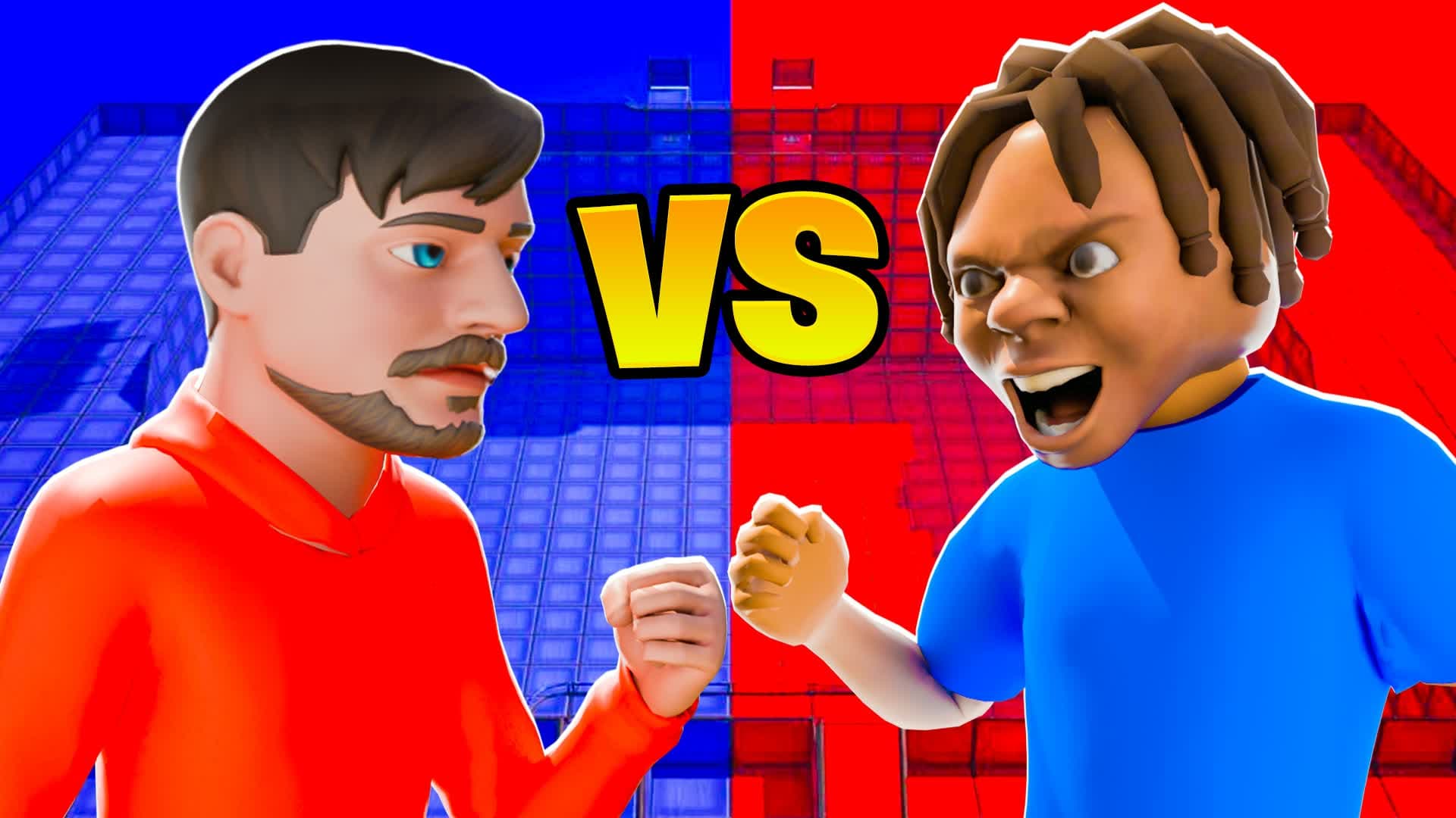 YOUTUBER RED VS BLUE