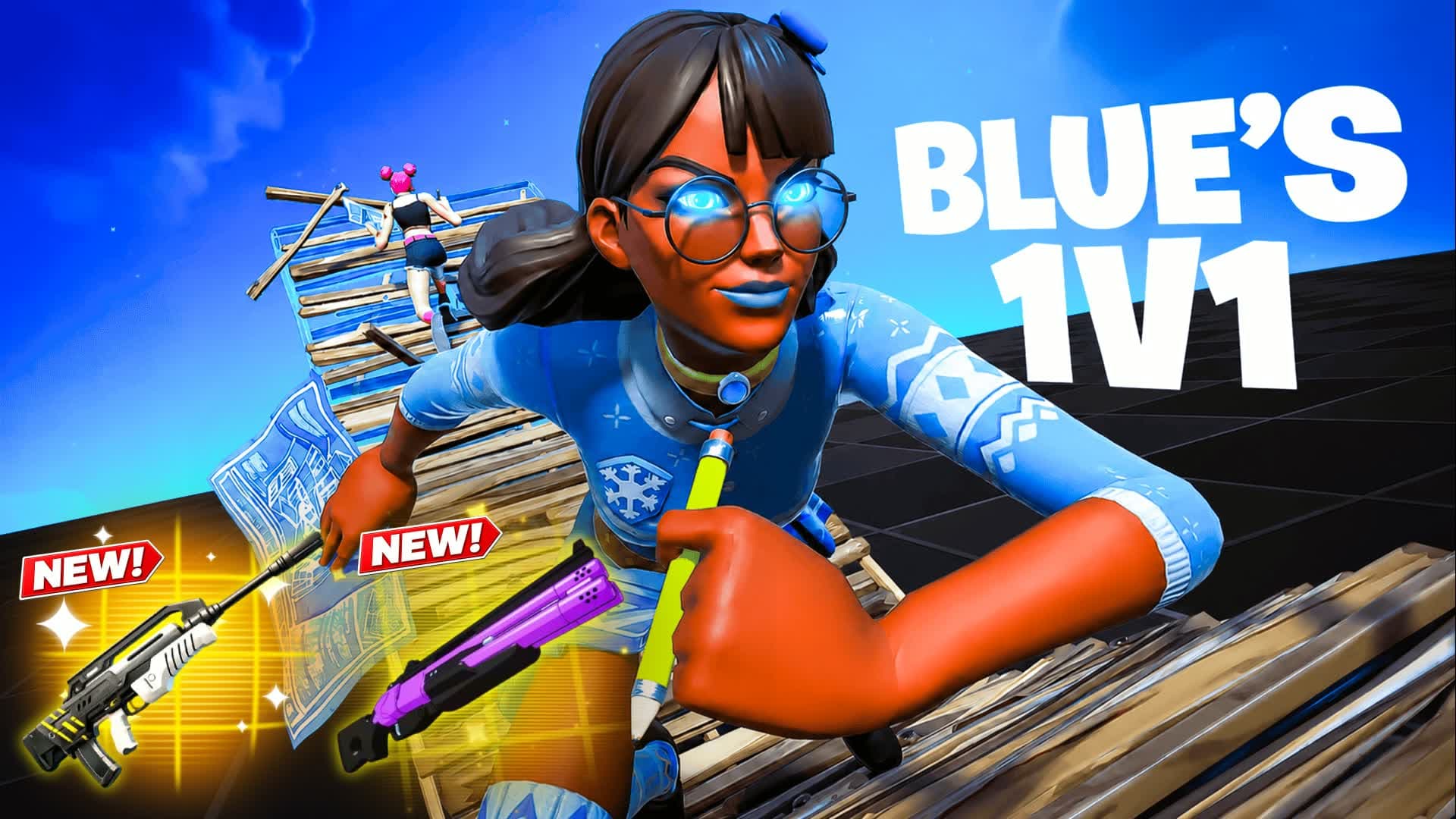 Bluewtw 1v1 Build Fights (200 Pumps)