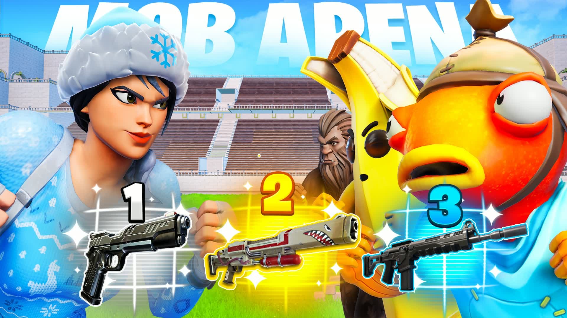 Mob Arena ๐๏ธ (1, 2, or 3)