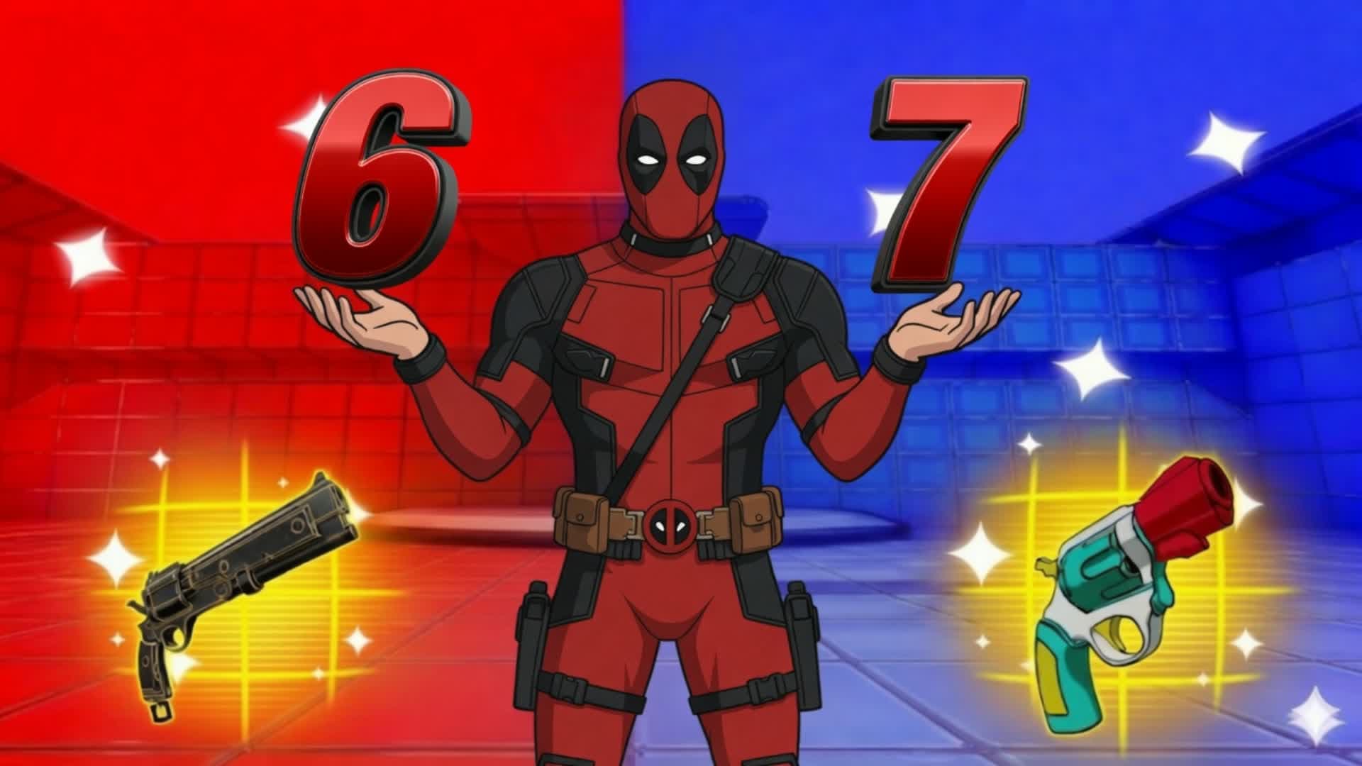 RED VS BLUE🔴🔵(ALL GUNS)67 67
