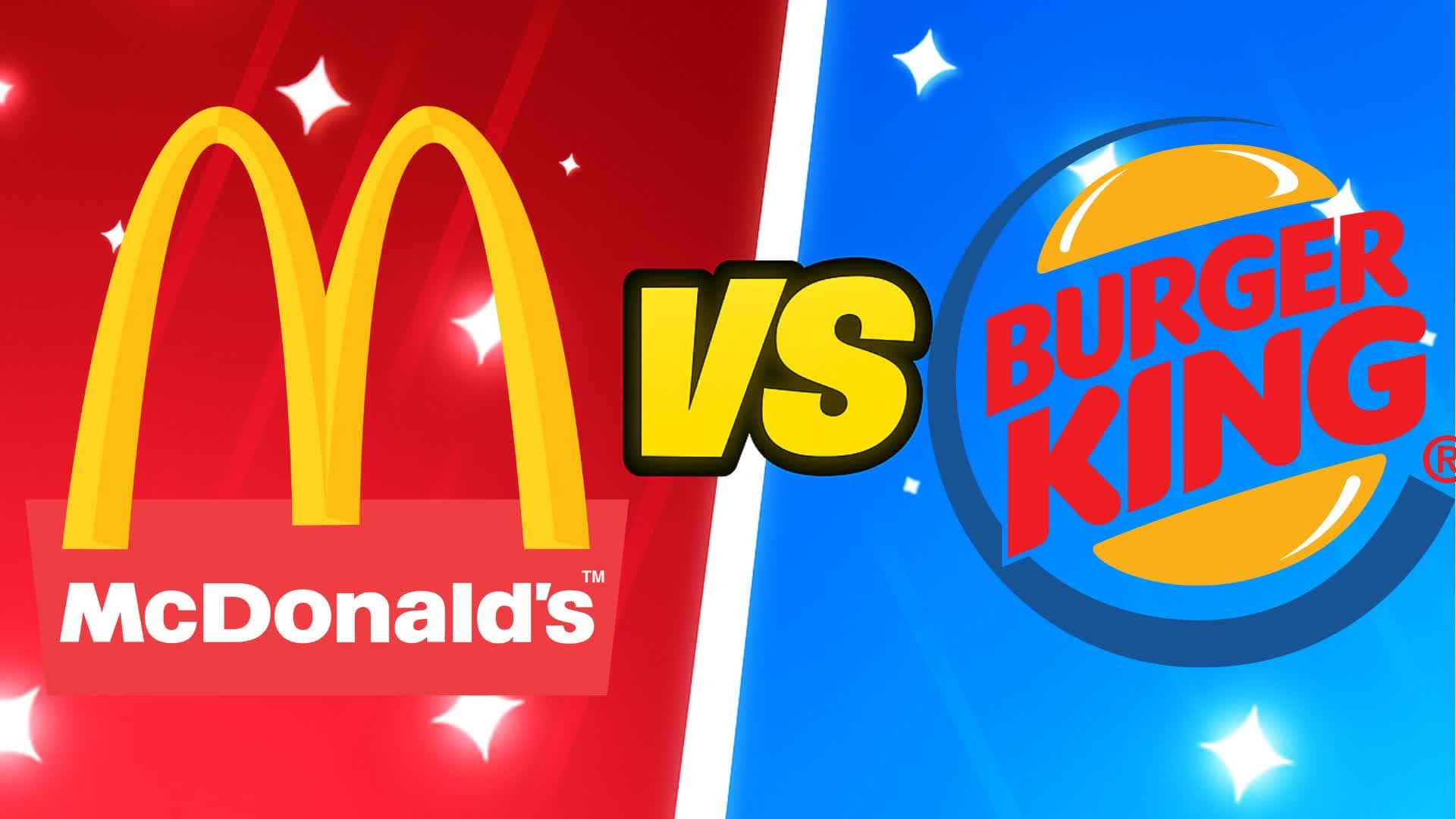 MCDONALDS VS BURGER KING ๐ด๐ต