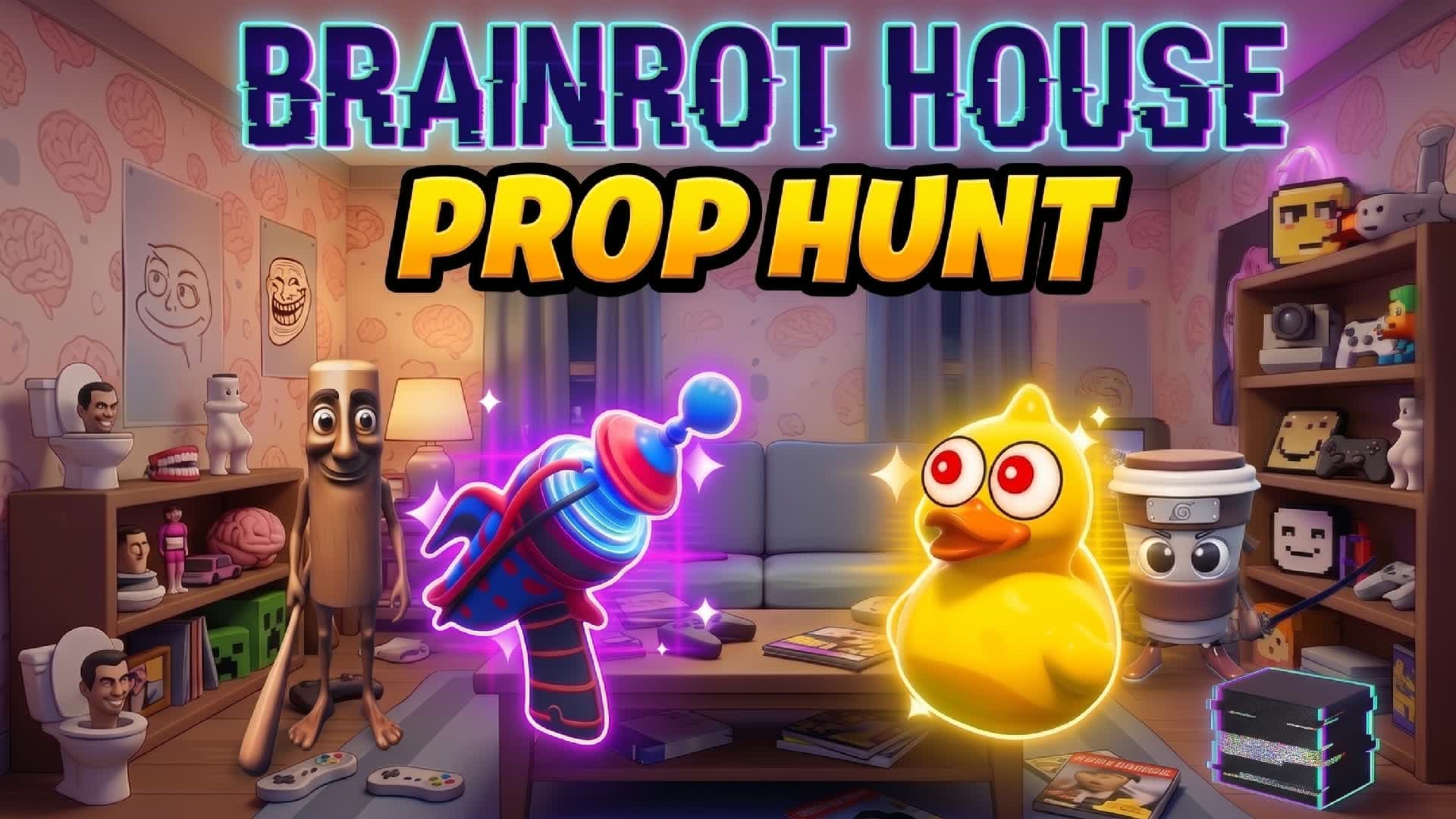 BRAINROT HOUSE PROP HUNT๐ฆ๐