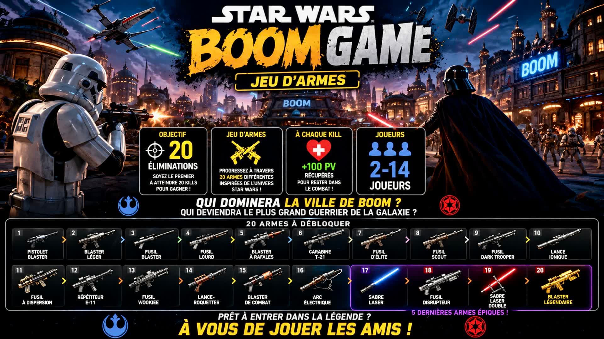 STAR WARS : BOOM GAME