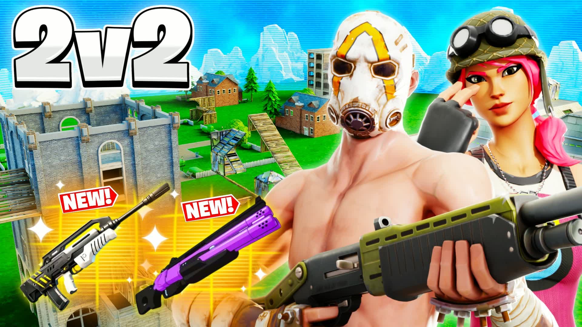 2V2 STORM CLUTCH 🌀 ZONE WARS DUO - NBZ
